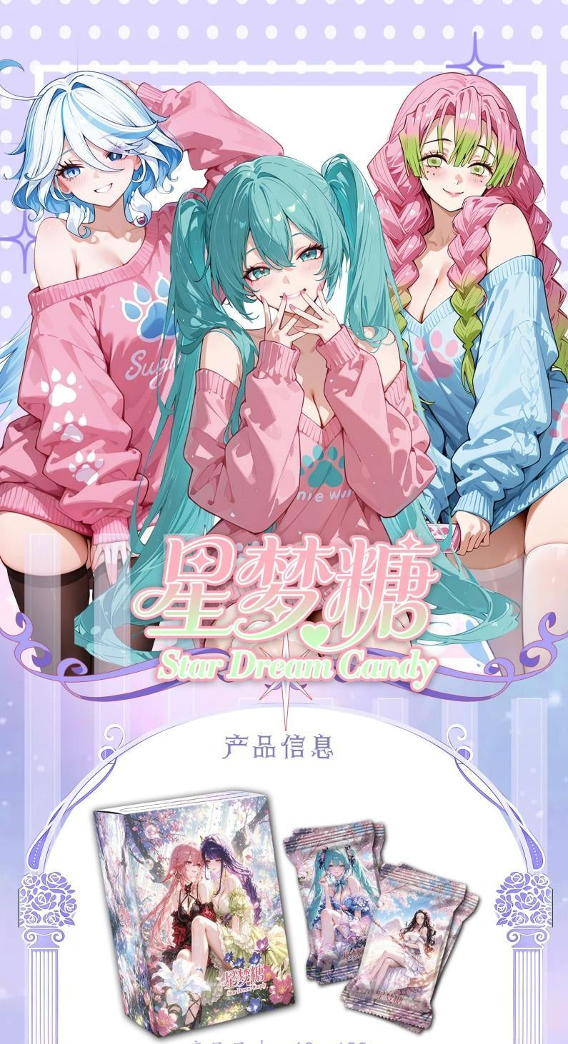 Star Dream Candy Waifu Booster Box (Spicy) Est. Release Date Oct. 31