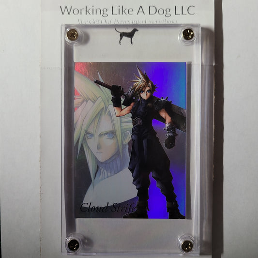 Final Fantasy VII Individual Trading Cards Cloud Strife 1-001-2