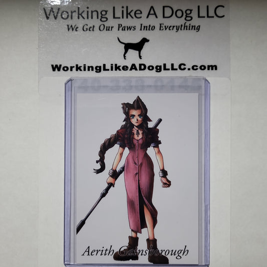 Final Fantasy VII Individual Trading Cards Aerith Gainsborough 1-002