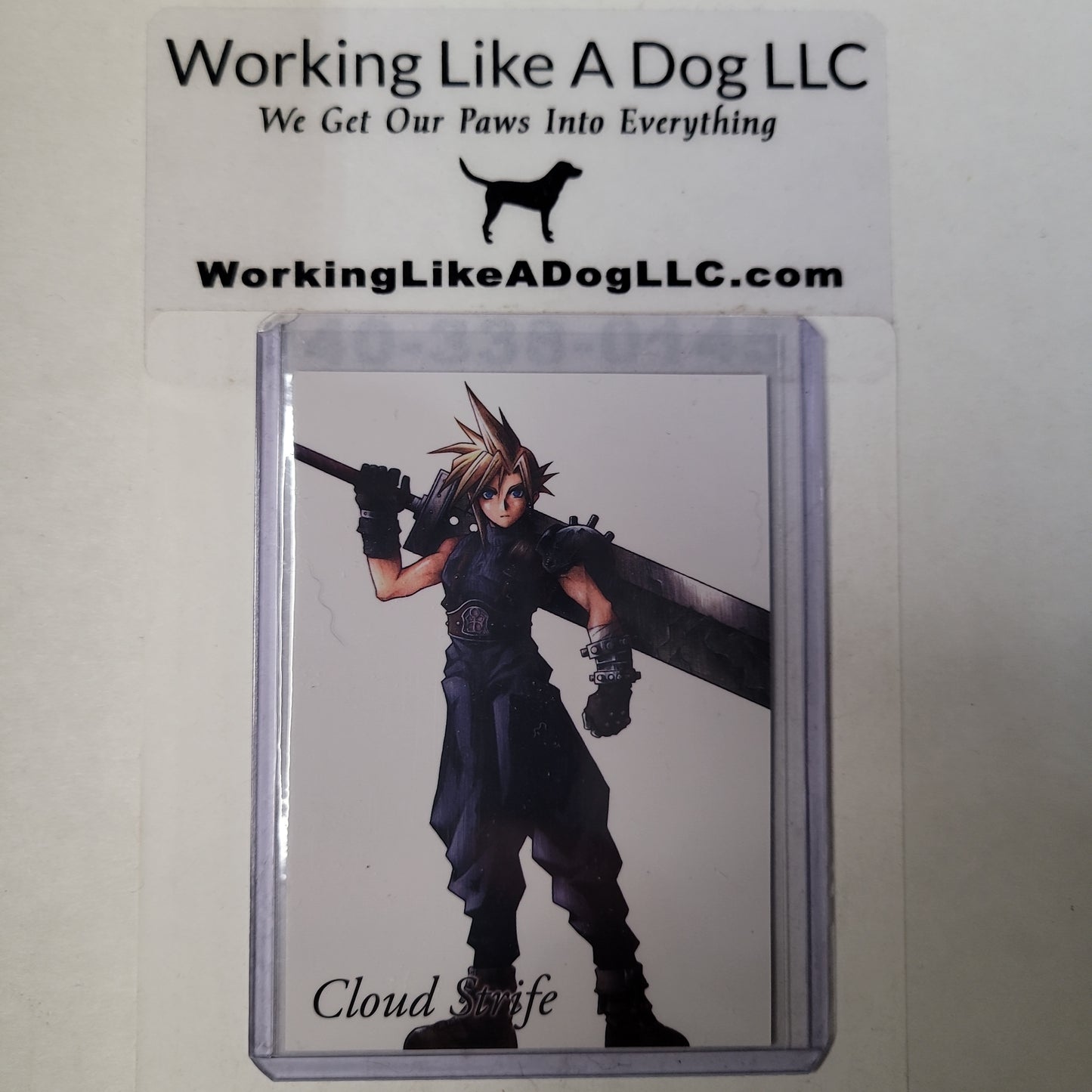 Final Fantasy VII Individual Trading Cards Cloud Strife 1-001