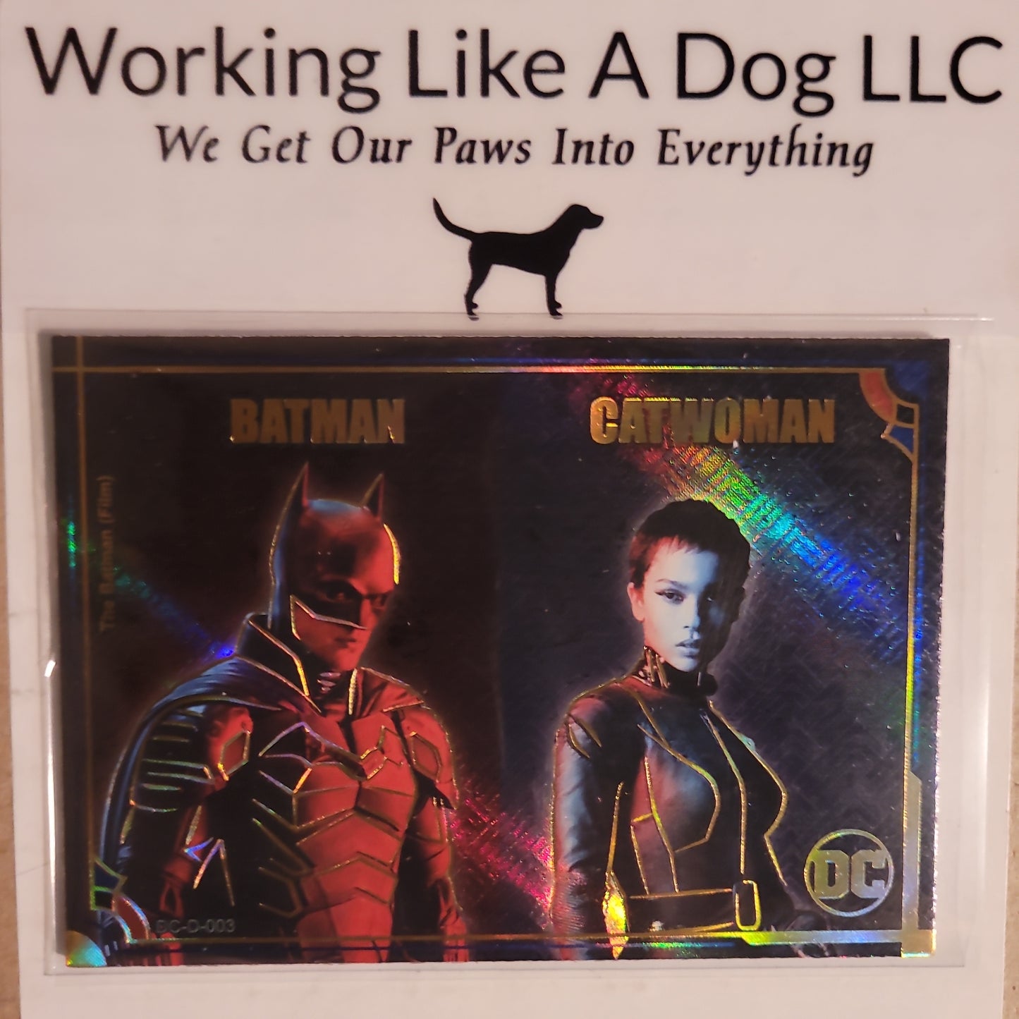 DCEU Trading Card Batman & Catwoman DC-D-003