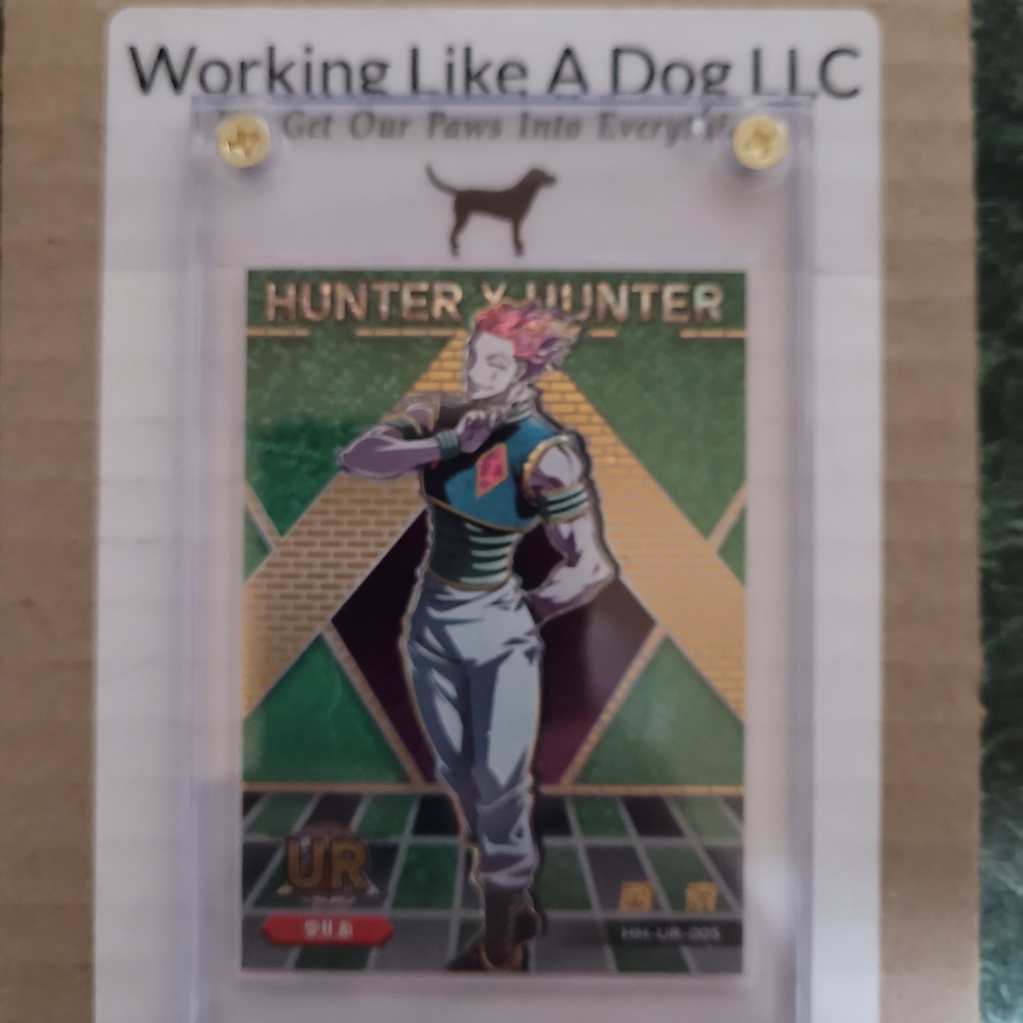 HunterXHunter Trading Card Hisoka HH-UR-005 Holo