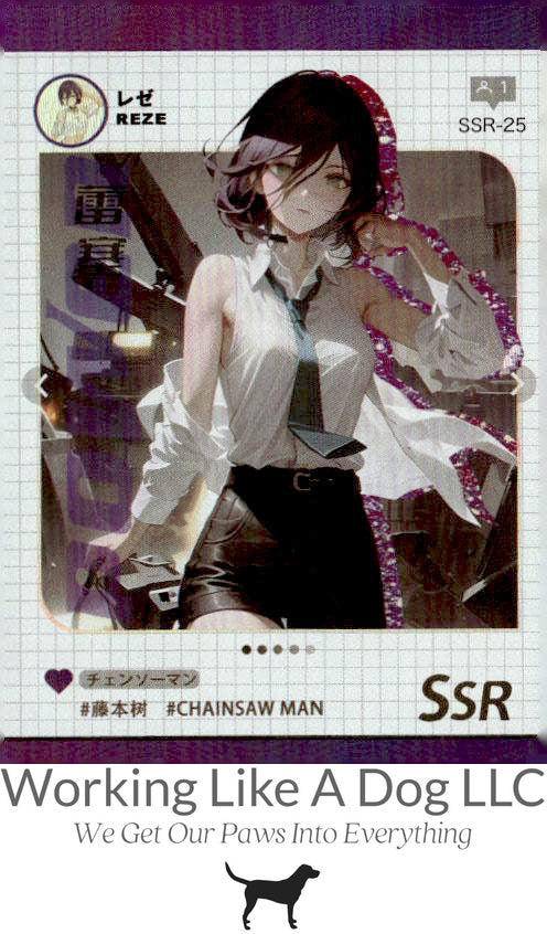 Chainsaw Man #SSR-25 Reze