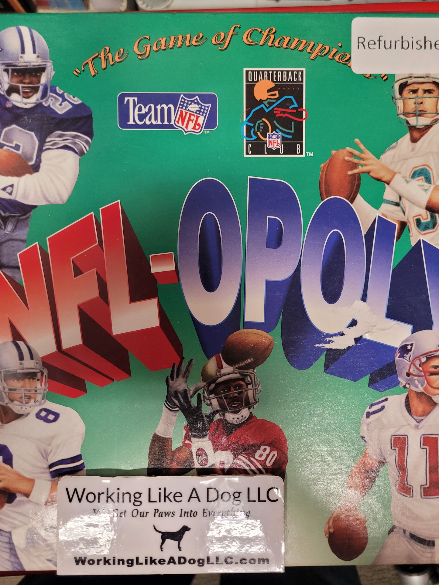 NFL-OPOLY Board Game (Reconditioned)