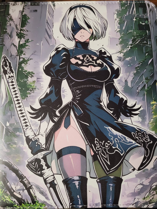 Neir: Automata 2B 3 Ring Binder