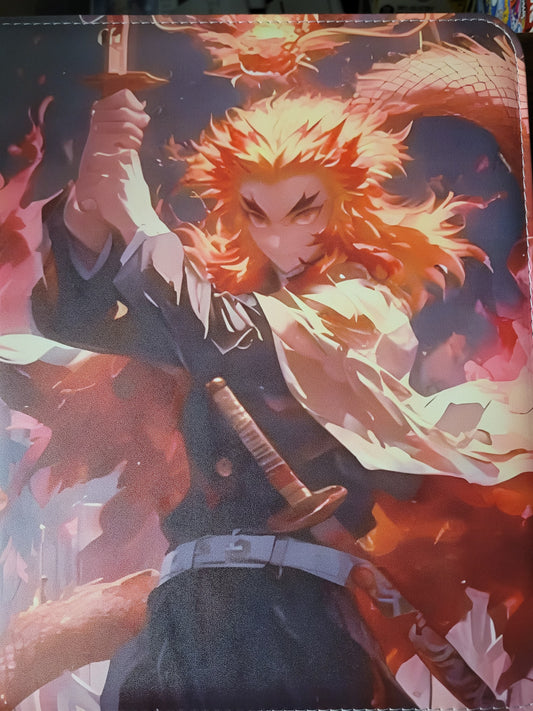 Rengoku Demon Slayer 3 Ring Binder